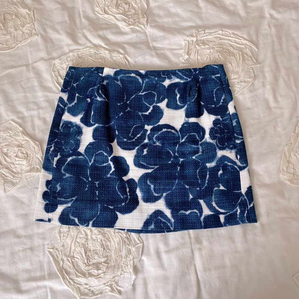 JCrew floral mini 100% cotton - Picture 1 of 10